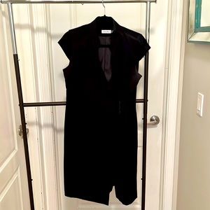 Calvin Klein wrap dress.